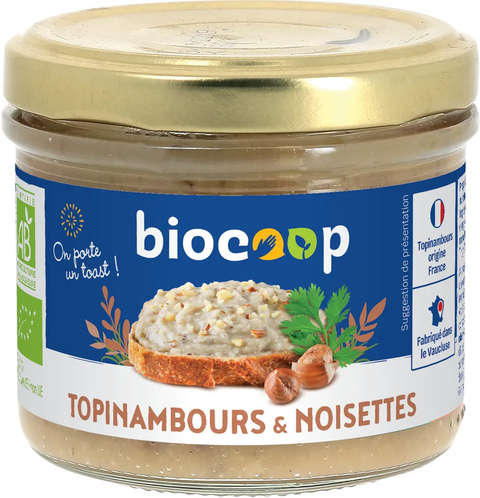 Tartinable topinambour noisette