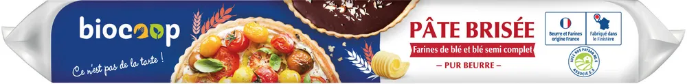 Pâte brisée pur beurre 250g CC