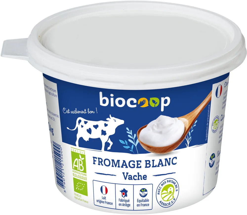 Fromage blanc 3.6% MG 1kg CC