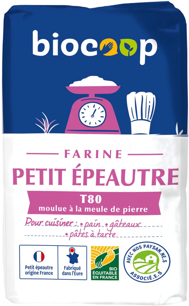 Farine de petit épeautre T80 1kg