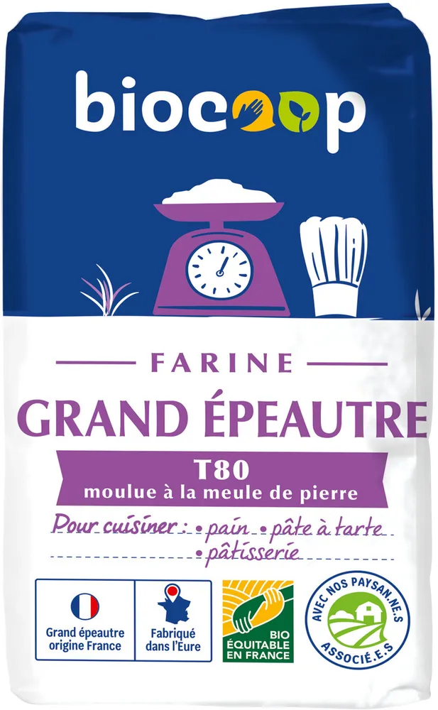 Farine de grand épeautre T80