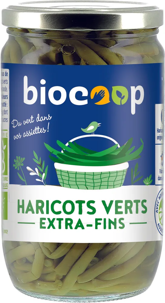 Haricots verts extra-fins 345g ne