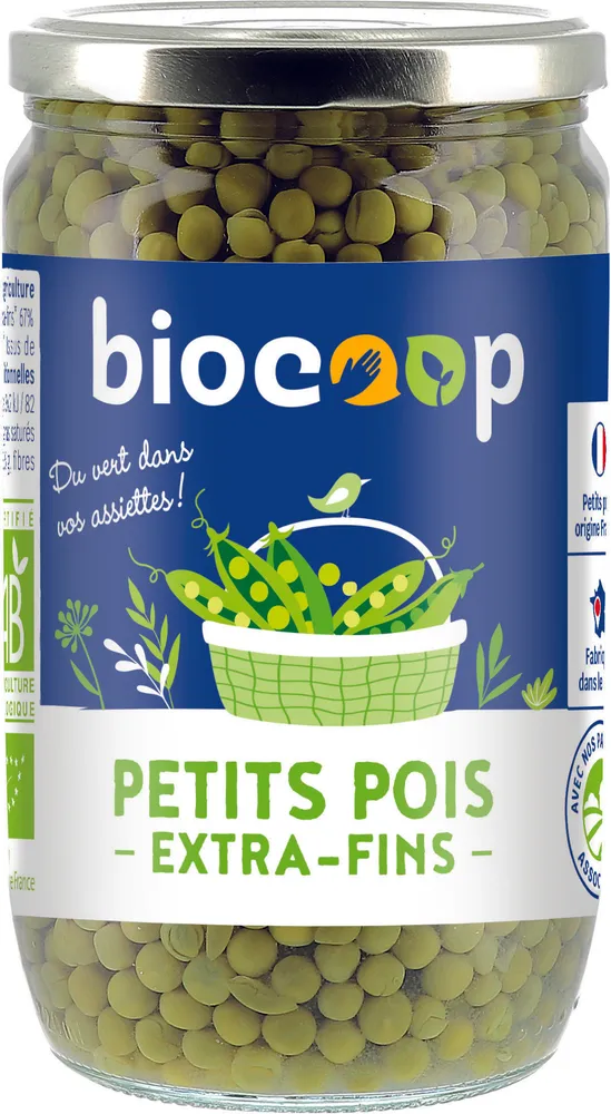 Petits pois 420g ne