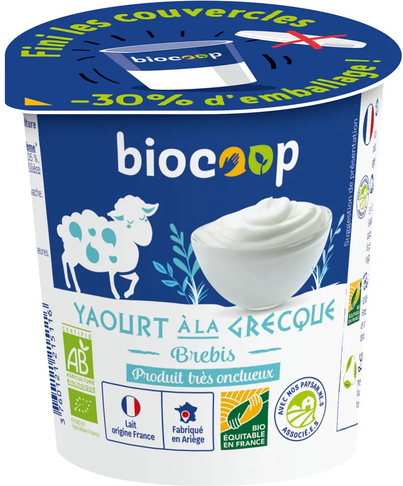 Yaourt grecque nature brebis 400g CC