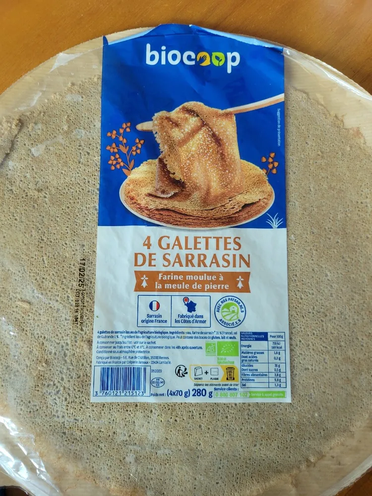 Galettes sarrasin (4) 280g CC
