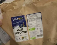 Maïs pop corn France