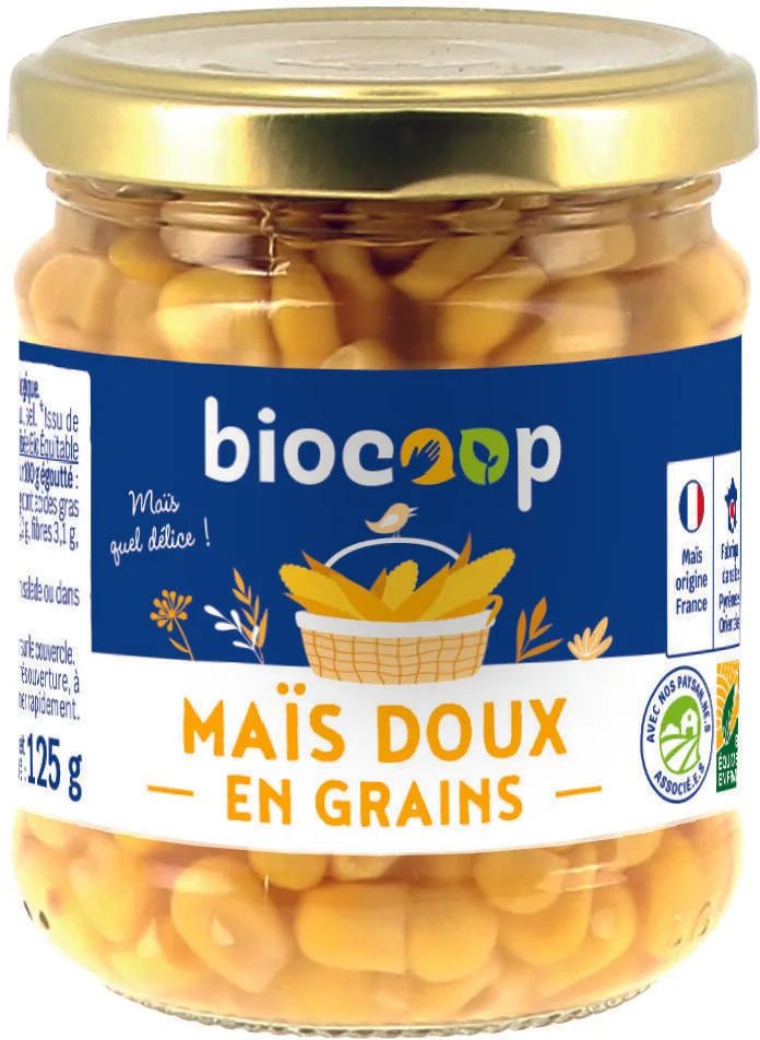Maïs doux 125g ne