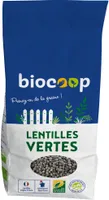 Lentilles vertes