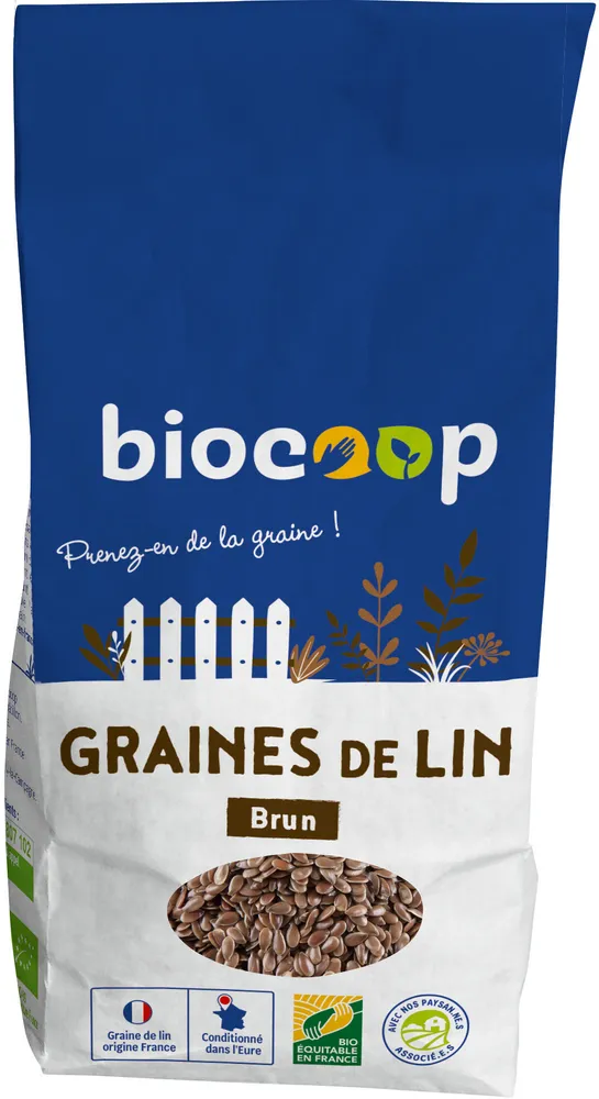 Graines de Lin brun