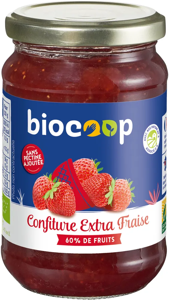 Confiture fraise extra