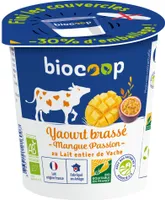 Yaourt brassé mangue passion
