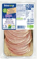 Bacon fumé sans sel nitrité (10) 125g