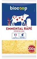 Emmental râpé Lpast 31% 200g CC