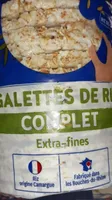 Galette riz complet extra fine