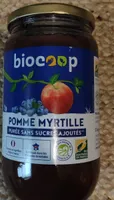 Purée pomme myrtille