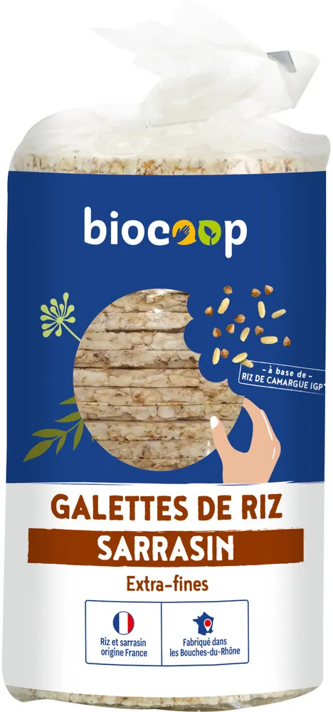 Galettes riz sarrasin fine