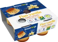 Flan vanille nappage caramel 4x100g CC