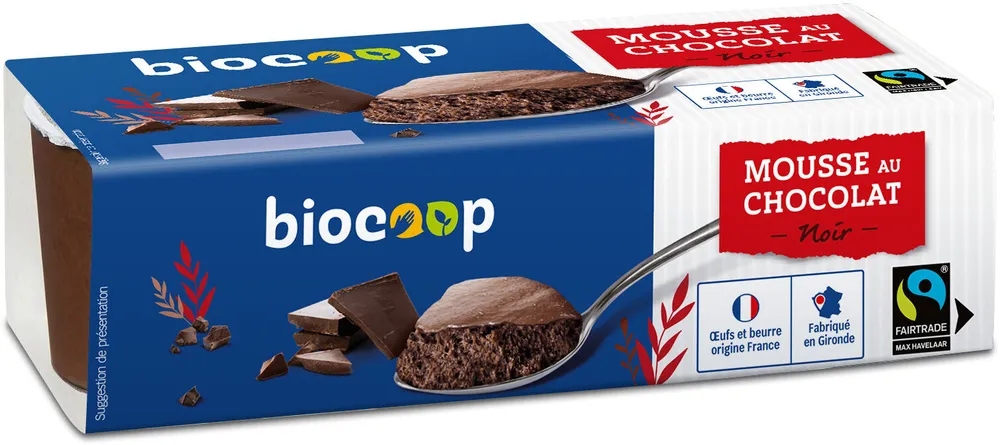 Mousse au chocolat noir