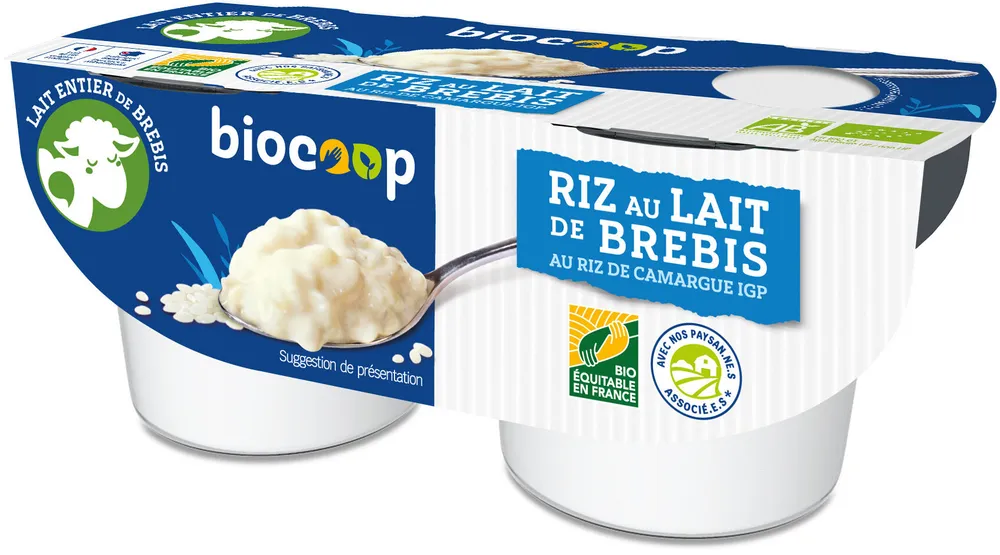 Riz au lait de brebis 2x120g CC