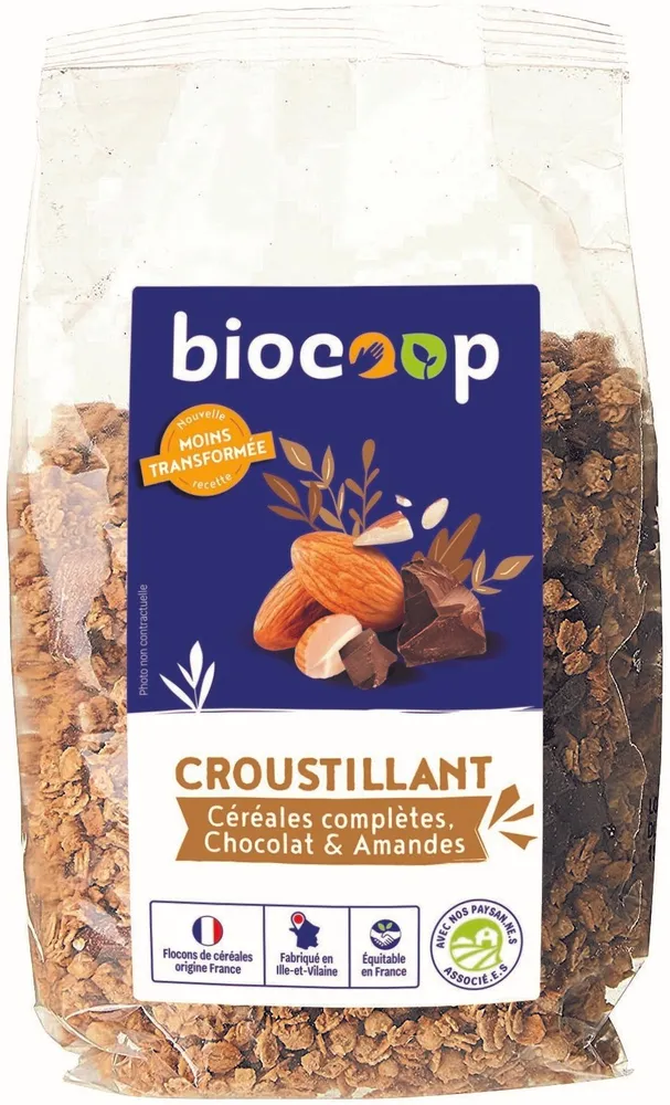 Muesli croustillant Chocolat & Amandes