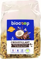 Muesli croustillant chocolat coco