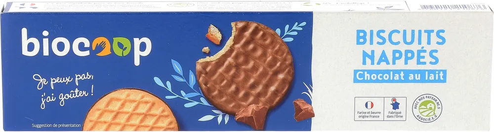 Biscuit nappé chocolat lait (16)