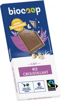 Chocolat lait riz croustillant