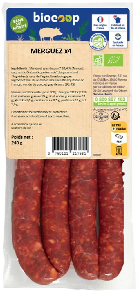 Merguez (4) 240g