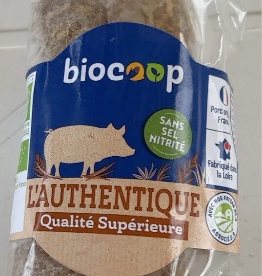 Saucisson nature bio 200g CC
