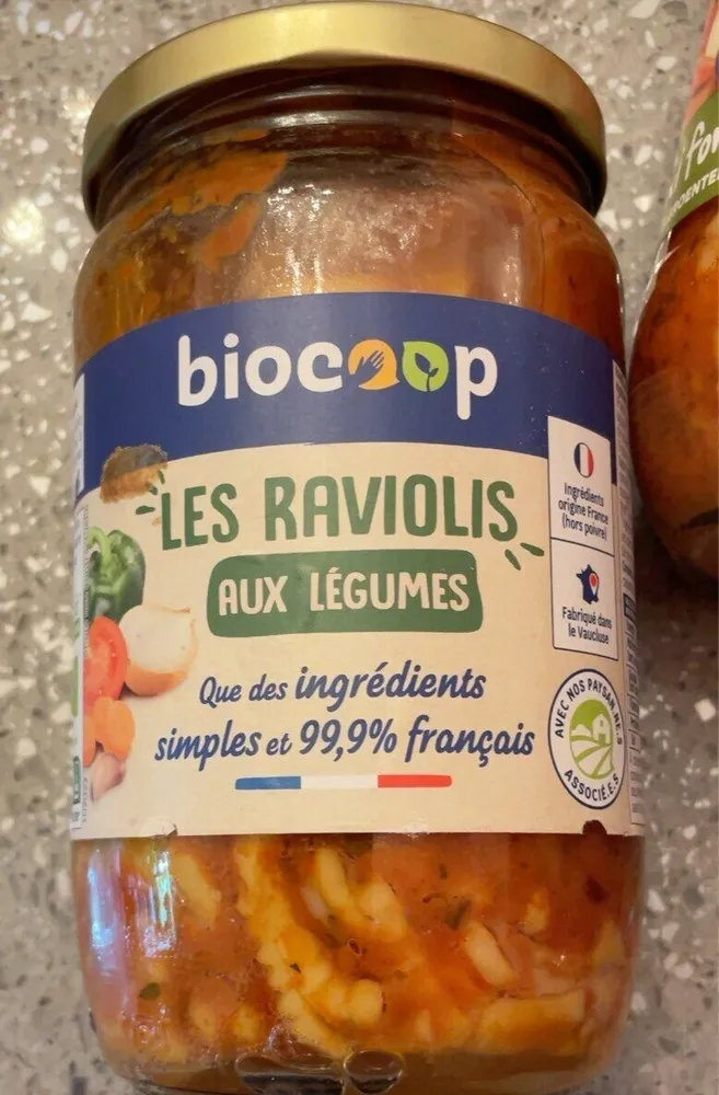 Ravioli légumes