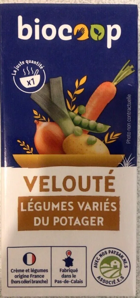 Velouté Légumes variés du potager