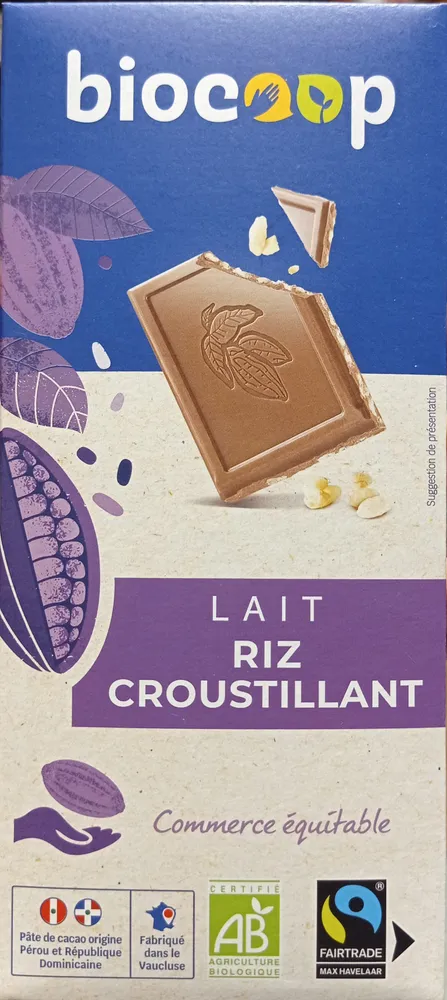 Lait Riz croustillant