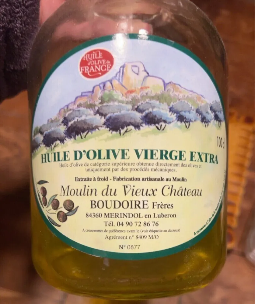 huile d'olive vierge extra
