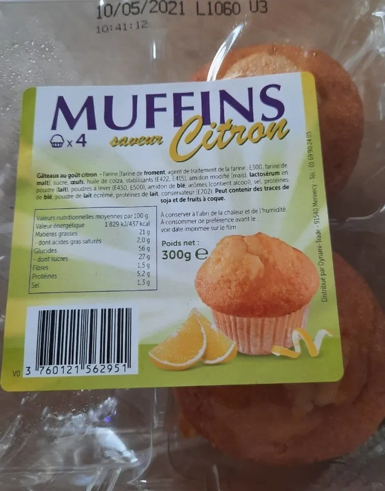 Muffins citron