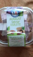 Nougat saveur violette