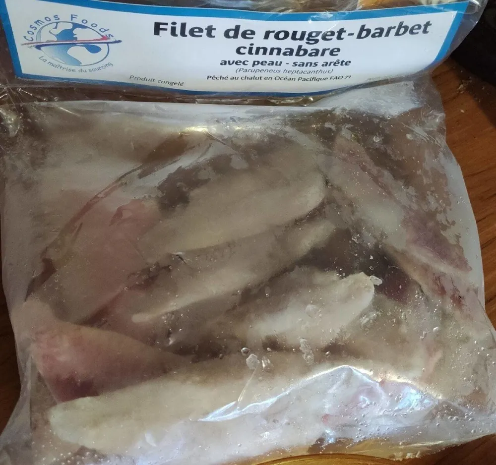 Filet de rouget-barbet cinnabare