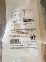 Filets de hoki de nouvelle zelande congeles