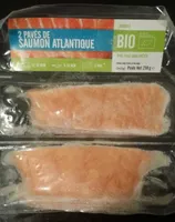 2 pavés de saumon Atlantique