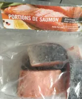 Portions de saumon atlantique