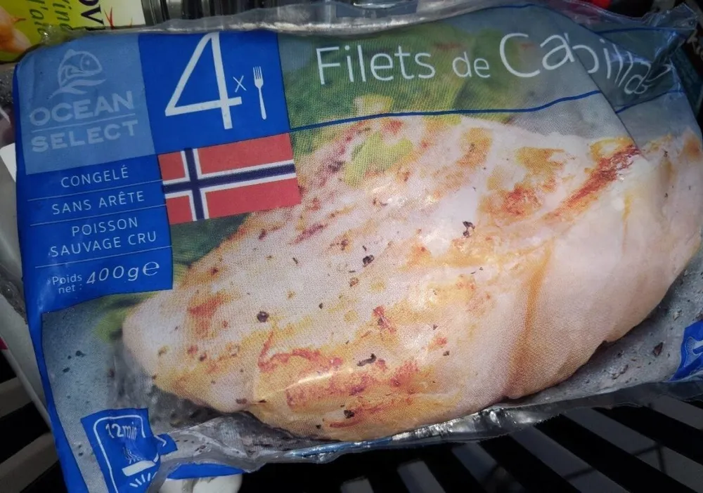 Filets de cabillaud x4