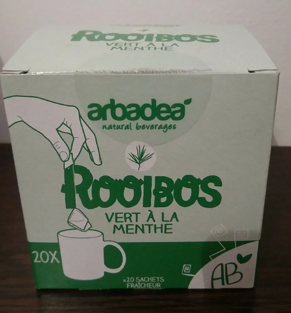Rooibos vert à la menthe