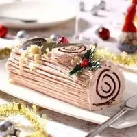 Bûche crème au beurre avec Cointreau ®