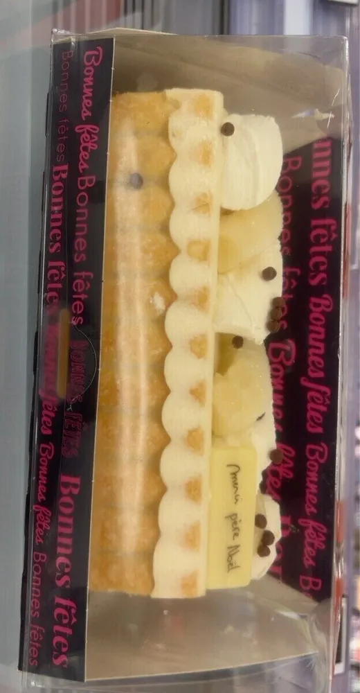 Buche poire chocolat
