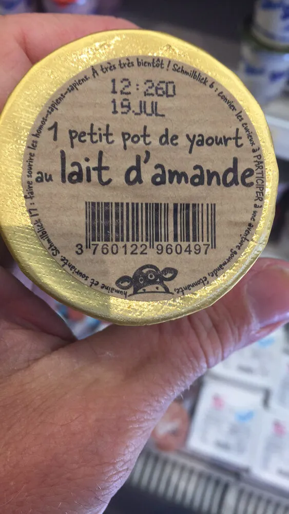 Yaourt Au Lait D Amande
