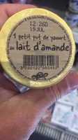 Yaourt Au Lait D Amande