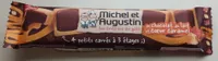 4 petits carrés chocolat au lait et cœur de caramel