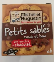 Petits sablés ronds et bons