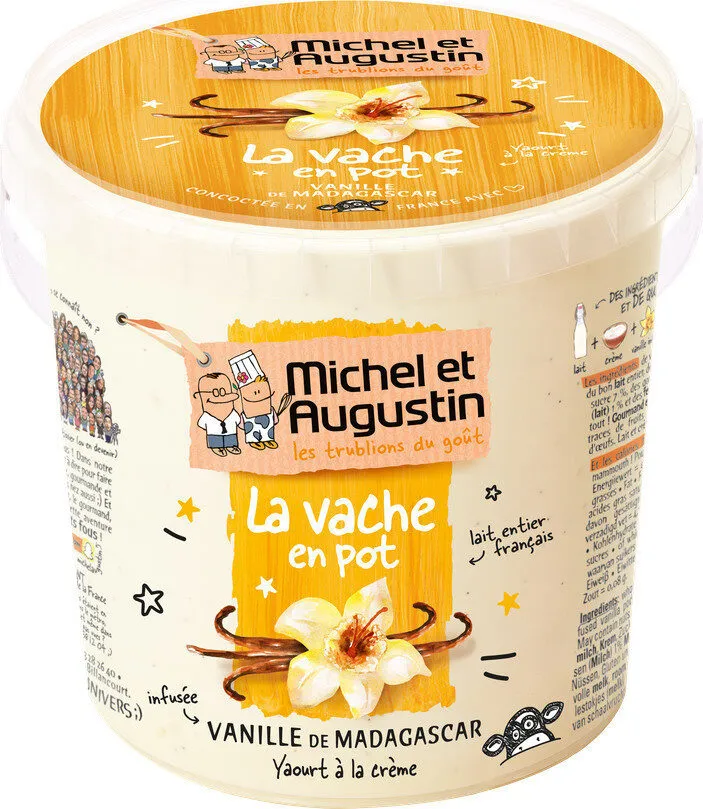 La vache en pot à la vanille de Madagascar 500g