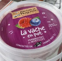 La vache en pot Framboises et Myrtilles