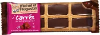 Carrés au beurre, pointe de sel et choco noir